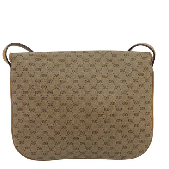 GUCCI Micro GG Supreme Shoulder Bag Pvc Beige Gold 001 406 001 406 - Picture 3 of 13